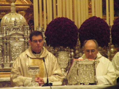 Galería del Quinario del Gran poder en su Basílica de la Plaza de San Lorenzo