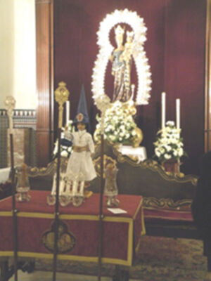 Galería del Altar del Quinario en Honor del Stmo Cristo de la Buena Muerte, de la Hermandad de la Hiniesta