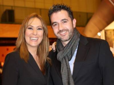 Rosario Mohedano y su novio Andrés