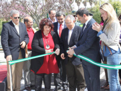 Inaugurado el parque infantil de tráfico situado en 2500 metros cuadrados del parque público Blas Infante(Chipiona) 