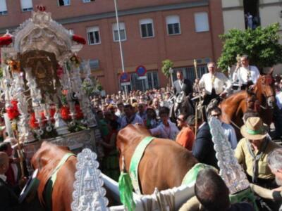 Rocío 2011, Salida de la hermandad de Triana de Sevilla.