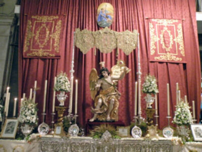 Galería de altares y balcones del Corpus Christi del centro Sevillano