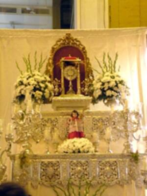 Galería de altares y balcones del Corpus Christi del centro Sevillano