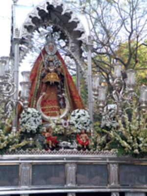 Procesión de la Virgen de la Sierra en Sevilla&#8207;