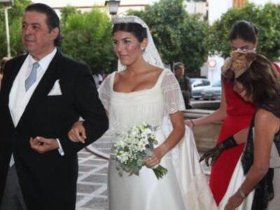 Cary Lapique y Ana Gamazo de boda en Sevilla