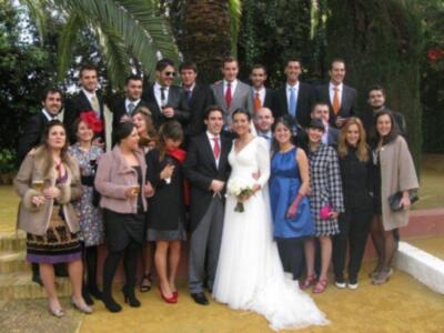 Boda en Sevilla de Alfonso Garcia Almagro y Maria Jesus Gallardo Navarro.