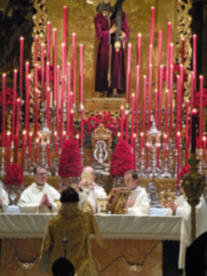 Juan José Asenjo, Arzobispo de Sevilla, presidio la Función Solemne a Jesús de Pasión