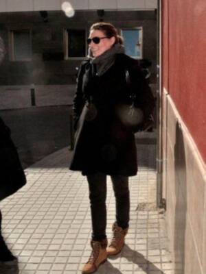 Eugenia Osborne embarazada y su marido van a ver los mellizos de su hermana