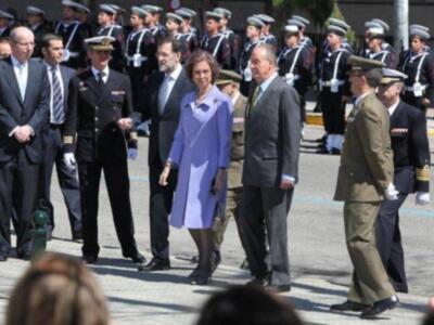 Los reyes celebran en Cádiz en bicentenario de la Constitución junto al presidente del gobierno