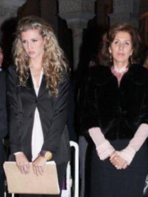 Los duques de Alba asisten al pregón del costalero que dio Rafael Peralta