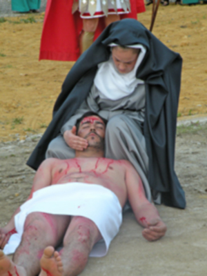 San Ignacio del Viar, celebro humanamente su Semana Santa  2012.