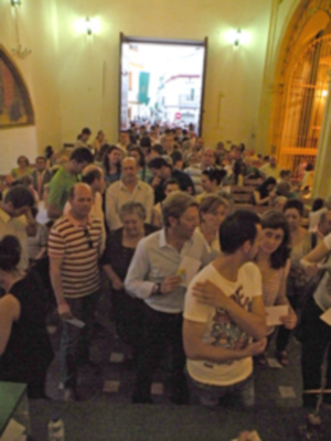 Gran expectación en el cabido de Elecciones de la Hermandad de la Vera-cruz de Alcalá del Rio.