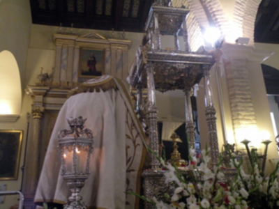 Procesión del Corpus Christi de la Villa de Alcalá del Río 2012 (Sevilla)