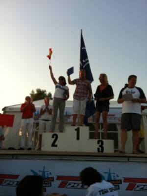 María Antonia Domínguez, subcampeona del mundo de la clase Raceboard
