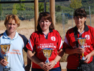 El cazorleño José Miguel Nieto, Campeón de España de Bolo Andaluz Valle en la máxima categoría.