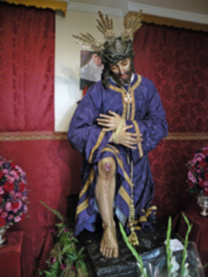 I Devoto de besamanos de Ntro. Padre Jesús de la Caridad en su Tercera Caída de los Príncipes (Sevilla).
