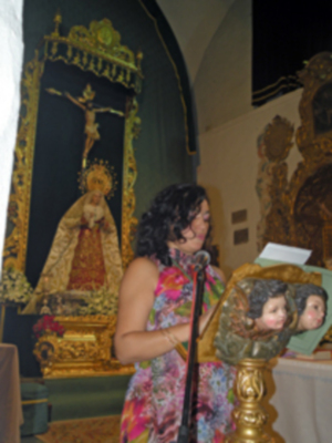 Provincia. Antonio Rendón.Solemne Función conmemorativa del XLI  Aniversario de la Coronación Canoníca de la Virgen de las Angustias de Alcalá del Río.