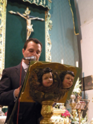 Provincia. Antonio Rendón.Solemne Función conmemorativa del XLI  Aniversario de la Coronación Canoníca de la Virgen de las Angustias de Alcalá del Río.