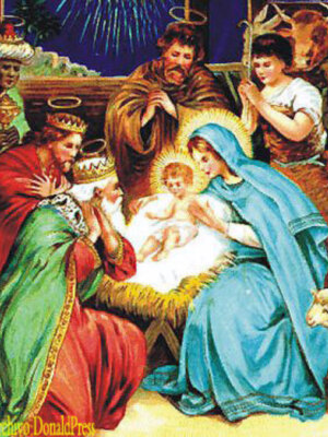Los Magos, el Papa y la trivialización penúltima. Y concurso de Belenes en la Hdad. de la Hiniesta en Sevilla.