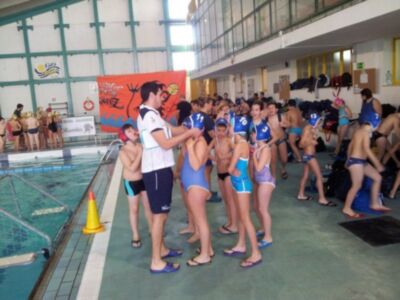 Las promesas del waterpolo nazareno, a escena