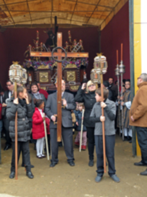 Procesión del Cristo de la Caridad en su Tercera Caída de los Principe.