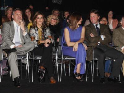 Marina Danko con su novio Manuel Blanco en SIMOF