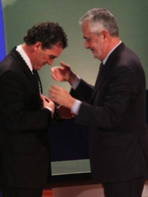 Antonio Banderas  Hijo Predilecto de Andalucía