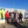 Juventud realiza un taller de grafiti contra el tabaco dentro del programa Chipiona sin drogas