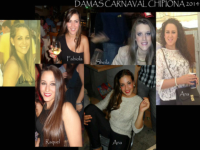 Fiestas elige a las seis jóvenes que optarán a ser Perla del Carnaval 2014(Chipiona)