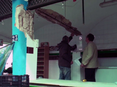 Antonio Peña apuesta por abordar la asignatura pendiente de la rehabilitación interior del Mercado de Abastos(Chipiona)