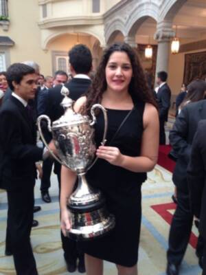 Lorena Miranda, Premio Nacional del Deporte con la selección española de waterpolo