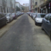 Sevilla calle Miño si no se arregla podría tener que cortarse al tráfico ..