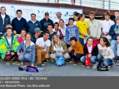 Doble podio en la Copa de España de la clase RS:X juvenil para la flota del Club Náutico Sevilla