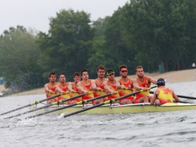 Novena plaza para el ocho español en el Campeonato de Europa de remo