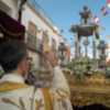 Provincia de Sevilla. La localidad de Alcalá del Río, fue un breve cielo en la tierra, porque Dios se hizo presencia en la Procesión Eucarística