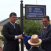 Inaugurada la plaza Antonio Caro Pimentel ÂCaritoÂ como reconocimiento a su trayectoria humana y política(Chipiona)