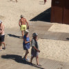 Chipiona vuelve a sustituir este año en sus playas pasarelas   con más de diez años por otras nuevas 