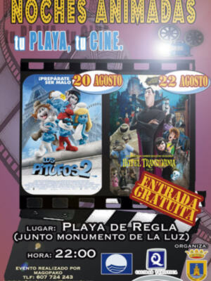 Playas y Cultura ofrecerán la semana próxima cine infantil en la playa de Regla