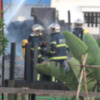 Los bomberos emplearon 20000 litros de agua y cuatro vehículos para el control del incendio del chiringuito(Chipiona)