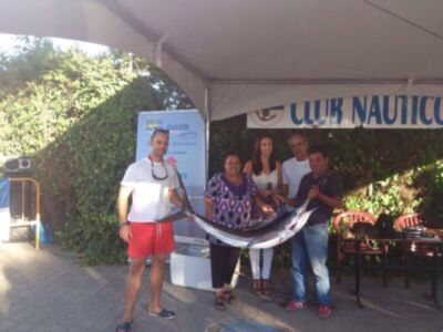 La Cocina Solidaria recibe las capturas del Open Ciudad de Chipiona de Curricán de Altura