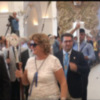 La Hermandad de Nuestra Señora del Rocío celebra la misa oficial del año en Almonte. (Chipiona)