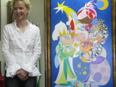 Una obra de la artista alemana Uta Geub anunciará el Carnaval 2015 de Chipiona