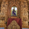 Sevilla. Expuesto el alto relieve que coronará el Retablo de Guzmán Bejarano para  el Cristo de las Tres Caídas.