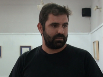 Alejandro Caraballo expone sus nuevas acuarelas con Chipiona como protagonista en la sala de Espacio Vacío en el Chusco. 