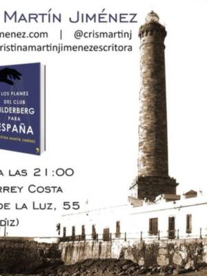 CRISTINA MARTÍN JIMÉNEZ PRESENTA SU NUEVO LIBRO ´LOS PLANES DEL CLUB BILDELBERG PARA ESPAÑA´