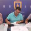 ACITUR formaliza un convenio con el Ayuntamiento por el que recibirá 800 euros para la promocionar el comercio agroalimentario local.(Chipiona) 