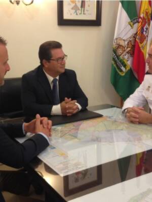 El Alcalde de Chipiona y el subdelegado de Defensa en Cádiz mantienen un encuentro institucional