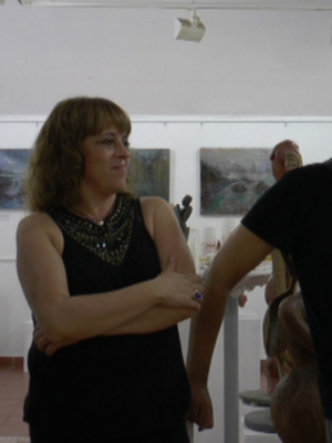 Jesús Benítez, Lola Jiménez y Juan Carmona unen sus creaciones en la Taberna El Chusco