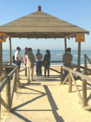 La Diputada Provincial de Medio Ambiente visita el Centro El Camaleón para conocer su funcionamiento y su entorno natural
