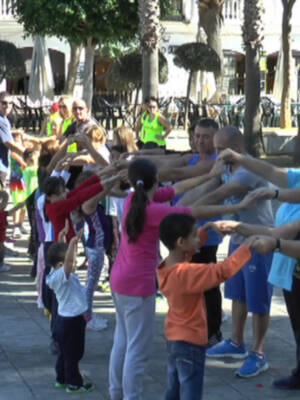 Un animado taller pone el broche final al programa de promoción del deporte en familia 